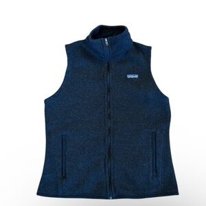 Patagonia Better Sweater Vest Womens Small Black Full Zip Fleece Outdoor large
